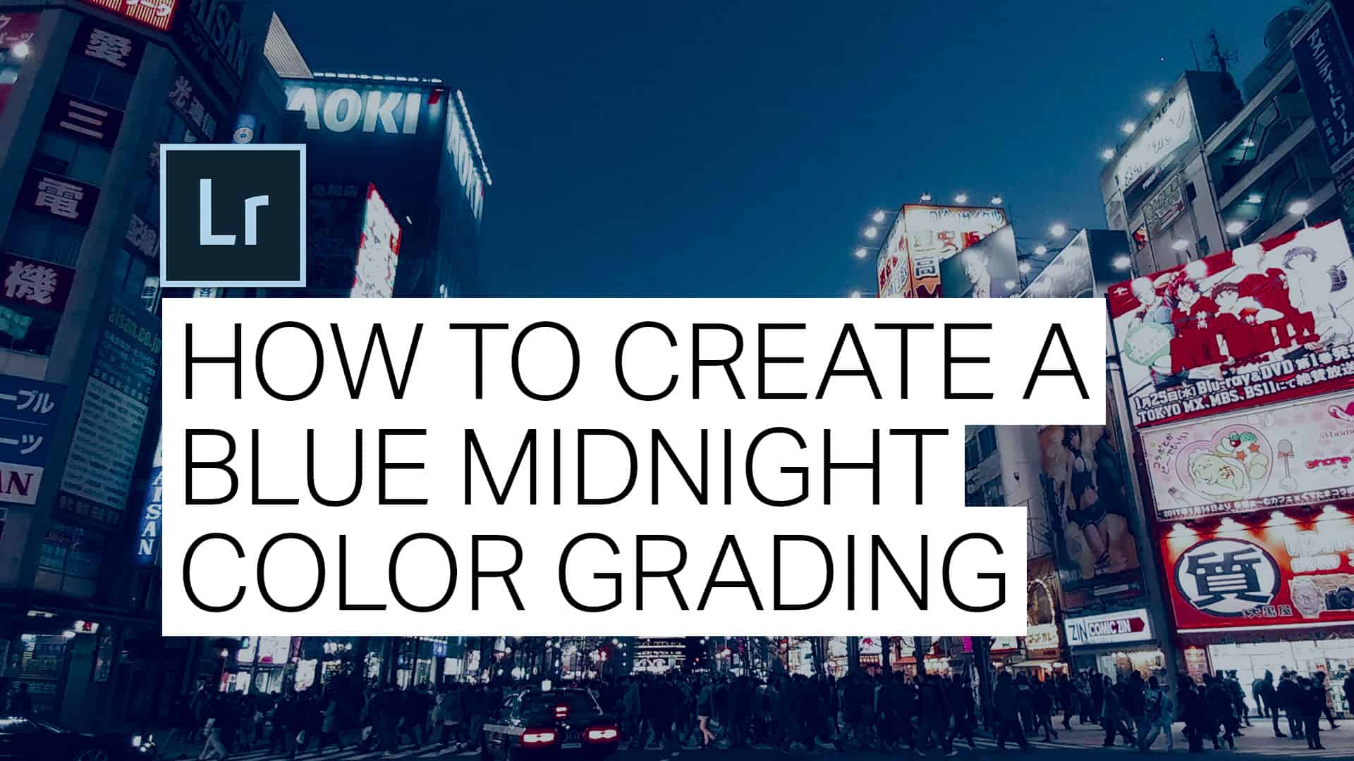 How to Create a Twilight Blue Effect in Lightroom
