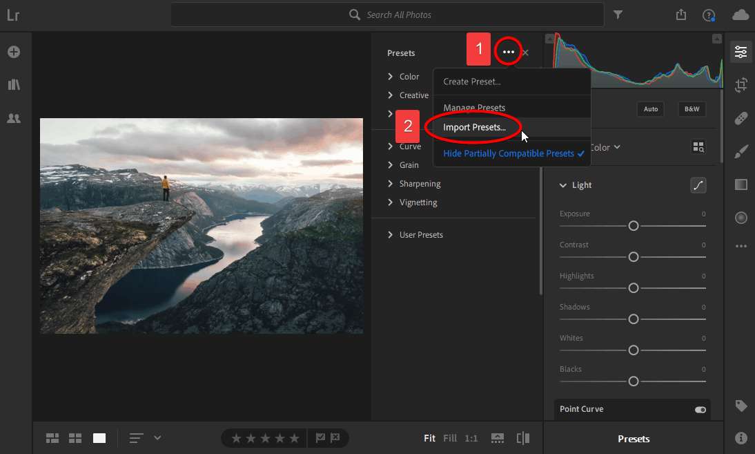 import presets on lightroom mobile import presets on lightroom mobile